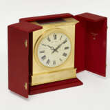 PATEK PHILIPPE, GILDED BRASS SOLAR DESK CLOCK - фото 2