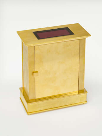 PATEK PHILIPPE, GILDED BRASS SOLAR DESK CLOCK - фото 3