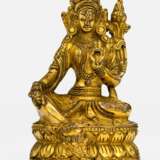 Feuervergoldete Bronze der Vasudhara - Foto 1