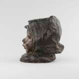 Bronze bust of a girl. Italy. The turn of the 19th-20th centuries. Patinated bronze At the turn of 19th -20th century - photo 4