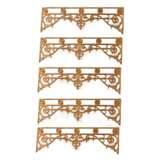 7 Cast Iron Window Bars Cast iron Napoleon III Late 19th century - photo 2