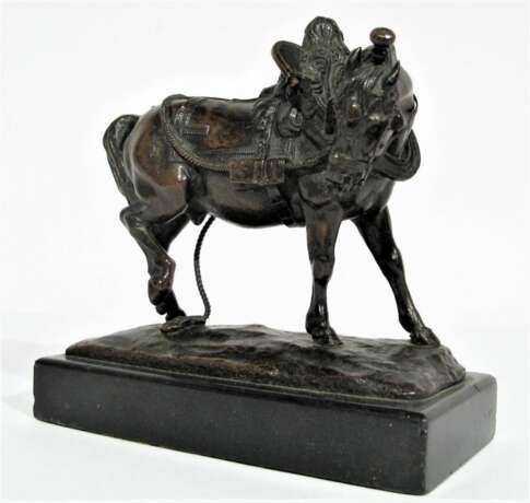 Шеваль Де Трайт Арнаше Де Теодор ГЕХТЕР (1796-1844) Бронза 19th century г. - фото 4