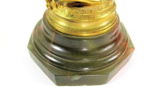 Антонен Карлес (1851-1919) Позолоченная бронзовая скульптура &laquo;Юность&raquo; Bronze onyx Art Nouveau Late 19th century г. - фото 8
