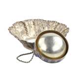 Sali&egrave;re de mariage sur un pain Pavel Ovchinnikov. Moscou. 1874 Silver 84 Cloisonné enamel Neo-Russian 19th century - Foto 6