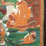 Zwei Thangkas mit Darstellungen von Panchen Lamas - Foto 3