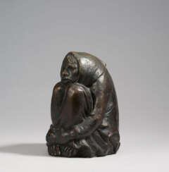 Ernst Barlach. Frierende Alte