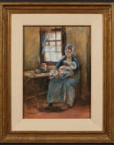 Max Liebermann. Mutter mit Kind
