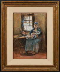 Max Liebermann. Mutter mit Kind