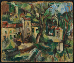 Jean Dufy. Moulin à Aubes (Limousin)