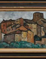 Alexander Kanoldt. Studie San Gimignano