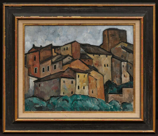 Alexander Kanoldt. Studie San Gimignano - Foto 1