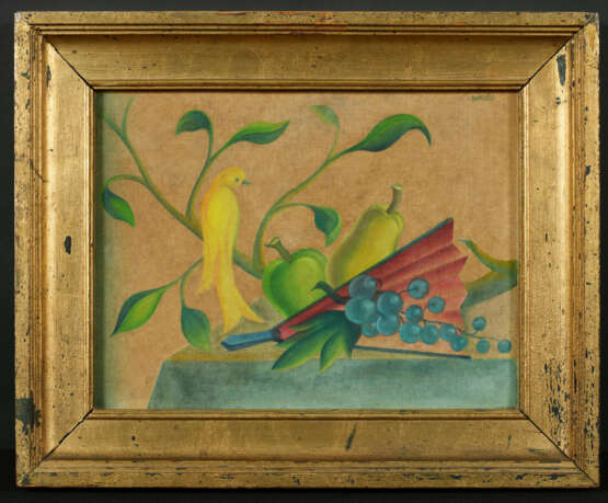 Heinrich Hoerle. Stillleben mit gelbem Vogel - photo 3