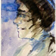 Emil Nolde. Frauenkopf im Profil (nach links) - Prix ​​des enchères