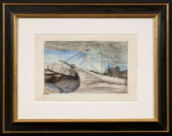 Lyonel Feininger. Am Strand - photo 1