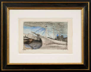 Lyonel Feininger. Am Strand