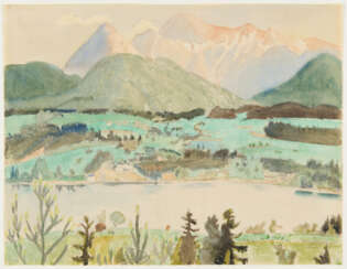 Erich Heckel. Wörthersee am Morgen