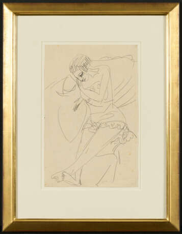 Ernst Ludwig Kirchner. Sitzende Erna - photo 1