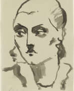 Акварель. Alexej Jawlensky. Portrait Lisa Kümmel