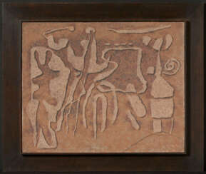 Willi Baumeister. Urrwo (Braunes Reliefbild)
