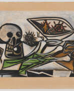 Pablo Picasso. Pablo Picasso. Nature morte au crâne