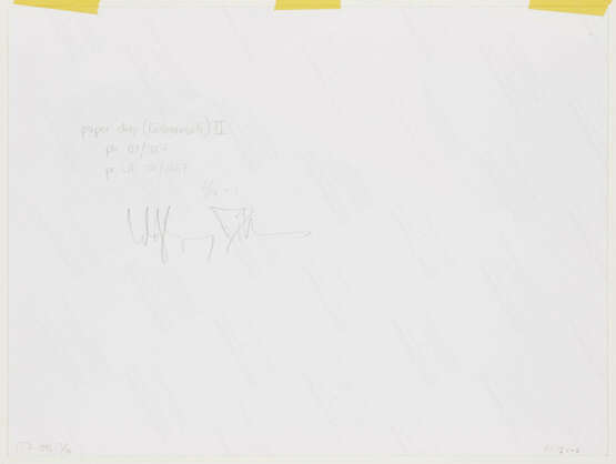 Wolfgang Tillmans. paper drop (Krishnamurti) II - photo 2