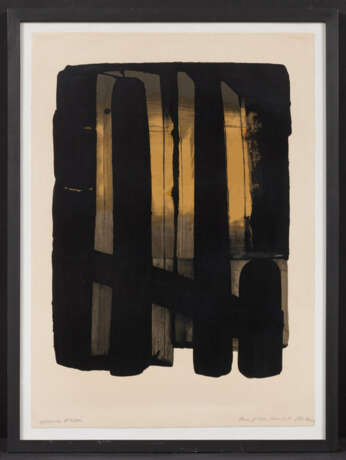 Pierre Soulages. Lithographie No. 38 - фото 1