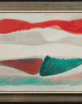 Georg Meistermann. Rot über Grün und Rot (Rote Schwinge)