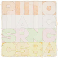 Alighiero Boetti. Pisciarsi in Bocca