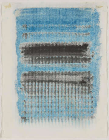 Heinz Mack. Untitled (Farbchromatik blau) - photo 2