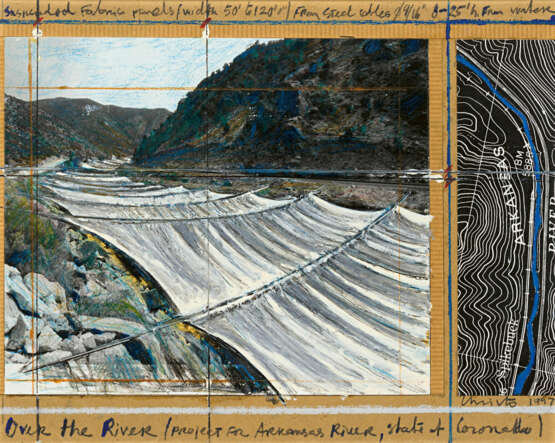 Christo und Jeanne-Claude. Over the River - photo 1