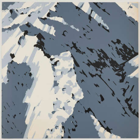 Gerhard Richter. Schweizer Alpen I (A2) - photo 1