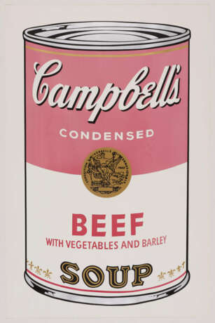 Andy Warhol. Campbell's Soup I (Beef) - photo 1