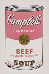 Andy Warhol. Campbell's Soup I (Beef)