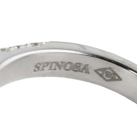Ring in white 18K gold with diamonds. Marbella. Diamonds 21th century - photo 8