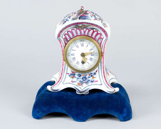 Vienna Porcelain Clock, 18.th Century - Foto 1