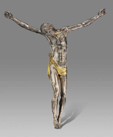 A PARCEL-GILT AND SILVERED BRONZE CORPUS - photo 1