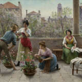 EUGENE VON BLAAS (ALBANO LAZIALE 1843-1931 VENICE) - photo 1