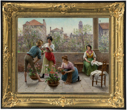 EUGENE VON BLAAS (ALBANO LAZIALE 1843-1931 VENICE) - photo 2