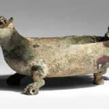 Giesgefäß 'yi' in Tierform aus Bronze - фото 1