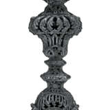 A SET OF FOUR LOUIS XIV WROUGHT-IRON TORCHERES - photo 4