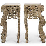 A PAIR OF CHARLES II SILVERED-WOOD SIDE TABLES - photo 5