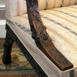 A PAIR OF EARLY GEORGE III MAHOGANY ARMCHAIRS - Foto 3