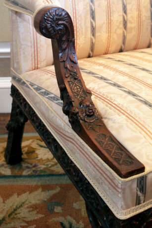 A PAIR OF EARLY GEORGE III MAHOGANY ARMCHAIRS - Foto 3 A PAIR OF EARLY GEORGE III MAHOGANY ARMCHAIRS - Foto 3