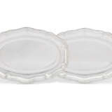 A PAIR OF GERMAN ROYAL SILVER MEAT DISHES - photo 1