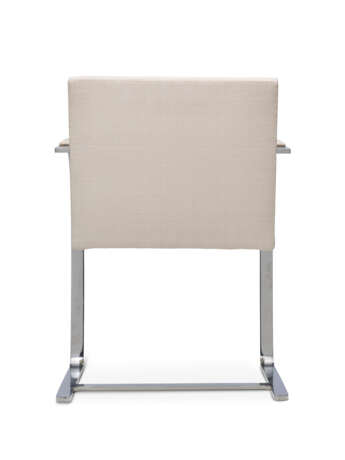 A SET OF FOUR CHROMED FLAT STEEL 'BRNO' ARMCHAIRS - photo 5