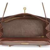 A MARRON D'INDE CALF BOX LEATHER SELLIER KELLY 28 WITH GOLD HARDWARE - photo 5