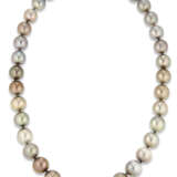 MIKIMOTO CULTURED PEARL AND DIAMOND NECKLACE - photo 2