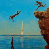 Summer euphoria oil on cardboard Современный реализм Romanticism Украина 2025 г. - фото 1