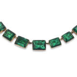 ANTIQUE GREEN PASTE RIVIÈRE NECKLACE - photo 2