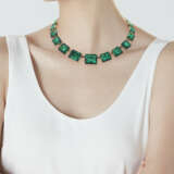 ANTIQUE GREEN PASTE RIVIÈRE NECKLACE - photo 5